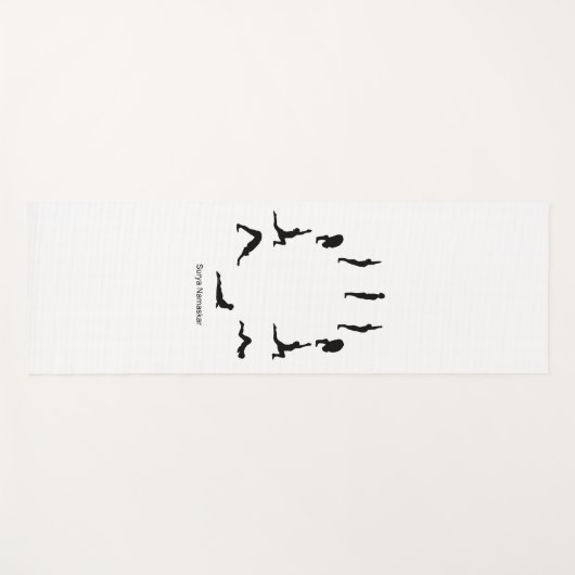 Surya Namaskar ヨガマット (正面(横))