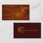 Suryasta日曜日の挨拶の抽象美術 名刺 (正面/裏面)