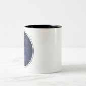 SUSの引用文ギフト素晴らしを見る ツートーンマグカップ (中央)