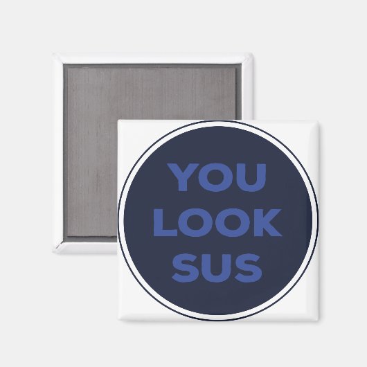 SUSの引用文ギフト素晴らしを見る マグネット (正面/裏面)