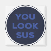 SUSの引用文ギフト素晴らしを見る マグネット (正面)