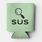 SUSクーラーボックス – 冷たい飲み物に対する不審な雰囲気 缶クーラー (正面)