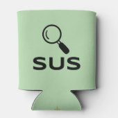 SUSクーラーボックス – 冷たい飲み物に対する不審な雰囲気 缶クーラー (裏面)