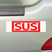 Susスタンプ バンパーステッカー (車上)