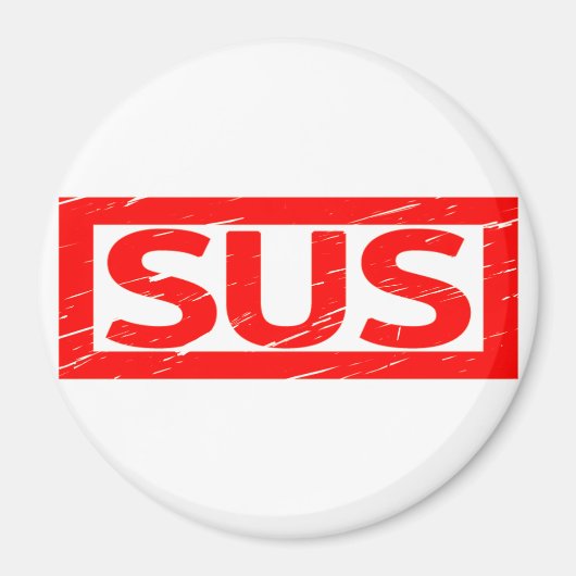 Susスタンプ マグネット (正面)