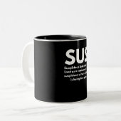 Sus定義疑わしいフレンド演技Sus ツートーンマグカップ (正面左)