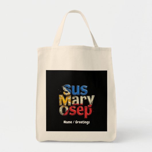 Sus Mary Osep Filipinoプライドカスタマイズ トートバッグ (正面)