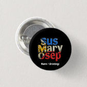 Sus Mary Osep Filipinoプライドカスタマイズ 缶バッジ (正面&裏面)
