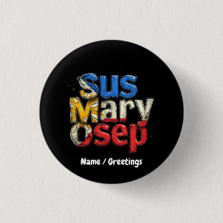 Sus Mary Osep Filipinoプライドカスタマイズ 缶バッジ