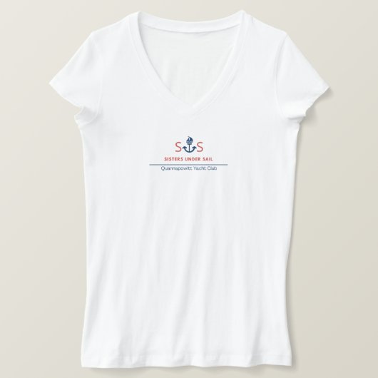 SUS VネックTシャツ Tシャツ (デザイン正面)