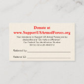 SUSAForgのロゴによっては人、"支持WHO FOが…戦います 紹介カード (裏面)