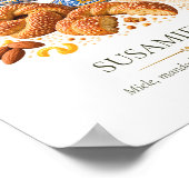 Susamielli – Vintage Italian Dessert ポスター (角)