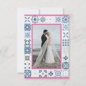 Susanのカスタムブライダルシャワーフォトカード 招待状 (正面)