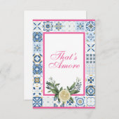 SusanのAmore Cardです。レモン3.5 x 5"付き 招待状 (正面/裏面)