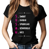 SUSAN Acronymデザインギフト Tシャツ