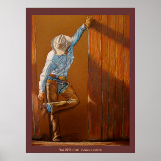 Susan Bergstrom著「End Of The Trail」 ポスター