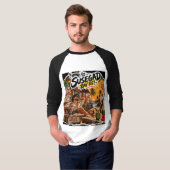 Susegad Rav Re! - ゴアのライフスタイルの雰囲気 Tシャツ (正面フル)