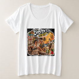 Susegad Rav Re! – Goan Lifestyle Vibes プラスサイズTシャツ