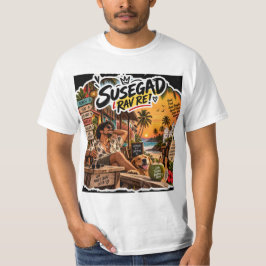 Susegad Rav Re! – Goan Lifestyle Vibes Tシャツ