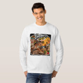 Susegad Rav Re! – Goan Lifestyle Vibes Tシャツ (正面フル)