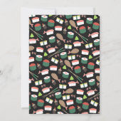 Sushiは日付カードを保存 セーブザデート (裏面)