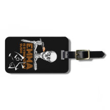 SUSHIスカルラゲッジタグ