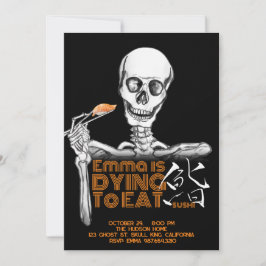 SUSHIハローウィンパーティ招待カード 招待状