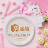 Sushi- 1st Birthday ペーパープレート (パーティー)