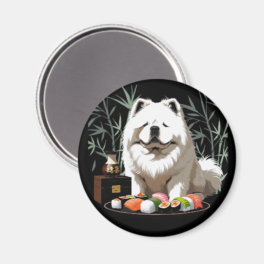 SUSHI ANYONE - Cream Chow  マグネット (正面/裏面)