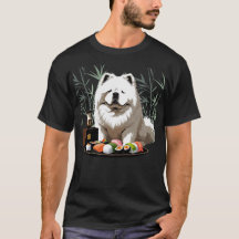 SUSHI ANYONE  Cream Chow T-Shirt