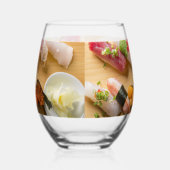 Sushi Arc Wine Glass – SUSHIMI Collection ステムなしワイングラス (右)