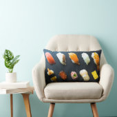 SUSHI ART CUSHION – 10 Beautiful Sushi Sushi ランバークッション (椅子)