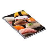 Sushi Art Notebook – Minimal Japanese Style ノートブック (右側)