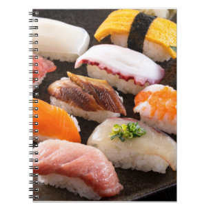 Sushi Art Notebook – Minimal Japanese Style ノートブック