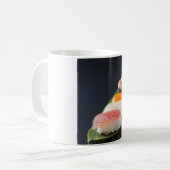 Sushi Art | Shining Nigiri in the Silence コーヒーマグカップ (正面左)