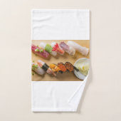 Sushi Art Towel Set – Fresh Japanese Flavor バスタオルセット (ハンドタオル)