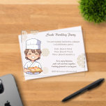 Sushi Birthday Party Invitation with Cute Anime  アクリル招待状<br><div class="desc">Sushi Birthday Party Invitation with Cute Anime Chef Design Celebrate your special day with this charming sushi birthday party invitation featuring a cute anime-style sushi chef. This simple and elegant design includes space to customize the date, time, and location of your party. Perfect for sushi lovers and fans of Japanese...</div>