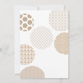 Sushi Birthday Party Invitation with Cute Anime  招待状 (裏面)