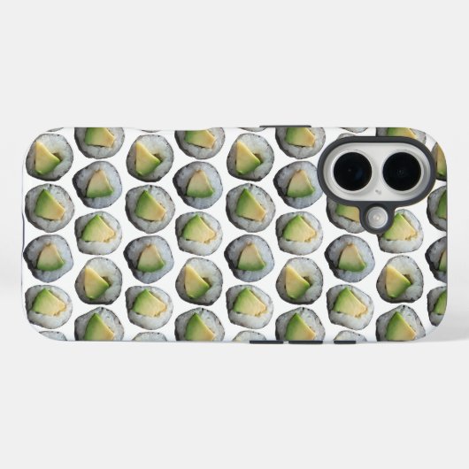Sushi Case-Mate iPhoneケース (裏面 (横))