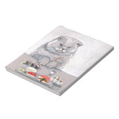 Sushi Cat Mr. Grumps ©CSiravo ノートパッド (回転)