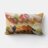 Sushi Circle Cushion – Fresh & Cozy Decor ランバークッション (裏面)