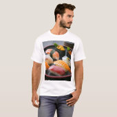 Sushi Circle – Japanese Round Dance Tシャツ (正面フル)