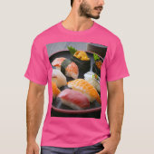 Sushi Circle – Japanese Round Dance Tシャツ (正面)