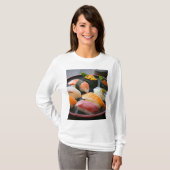 Sushi Circle – Japanese Round Dance Tシャツ (正面フル)