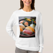 Sushi Circle – Japanese Round Dance Tシャツ (正面)