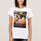 Sushi Circle – Japanese Round Dance Tシャツ (正面)