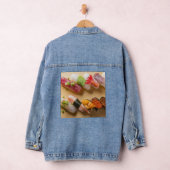 Sushi Curve – Artistic Nigiri Denim Jacket デニムジャケット (ハンガー)