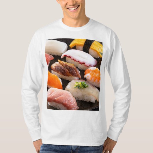 Sushi Dream – Jewels of the Sea Tシャツ (正面)