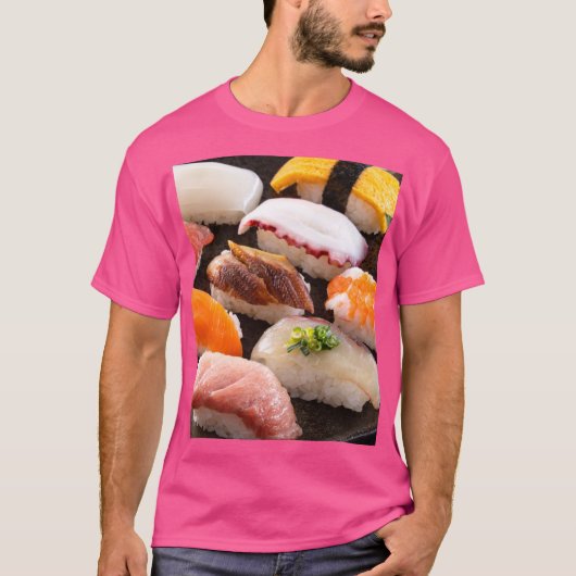 Sushi Dream – Jewels of the Sea Tシャツ (正面)