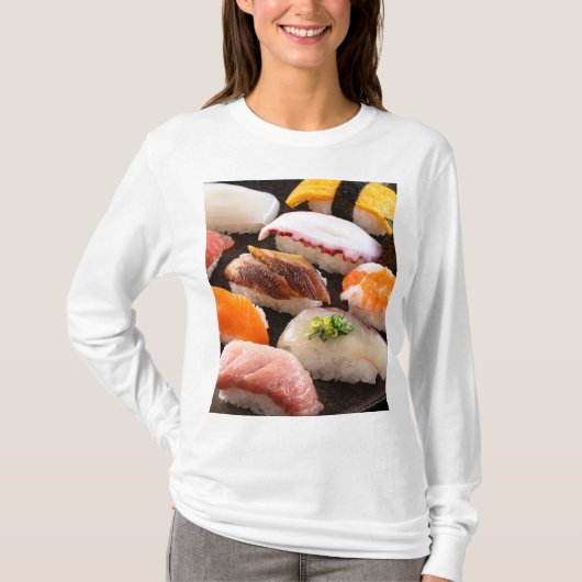 Sushi Dream – Jewels of the Sea Tシャツ (正面)